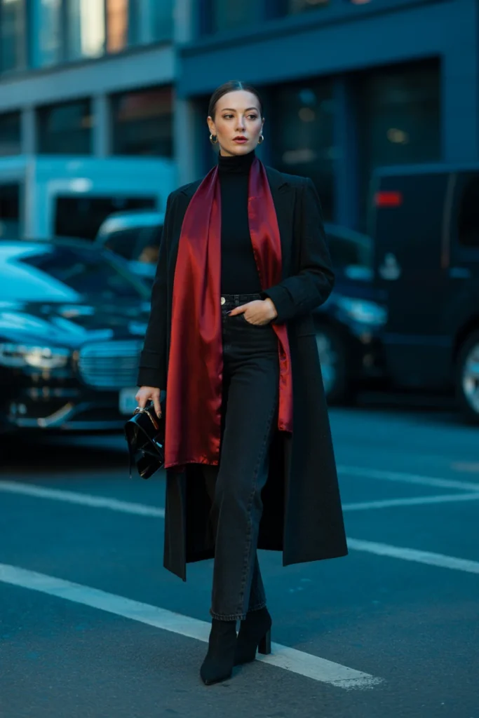 Cold weather outfits black