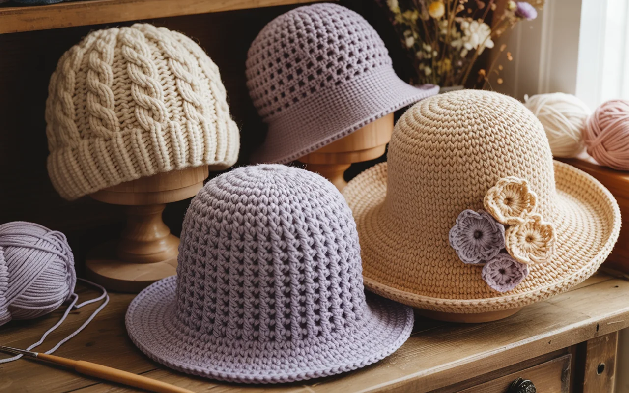 Crochet Hats for Women