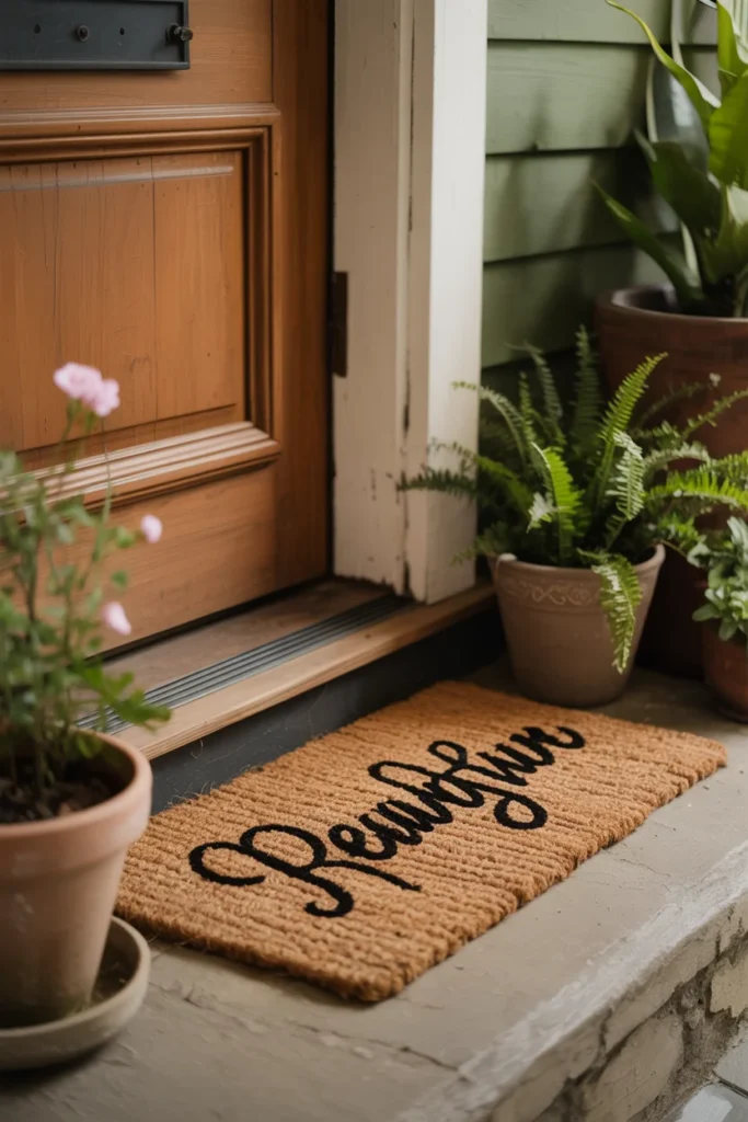Custom housewarming doormat gift