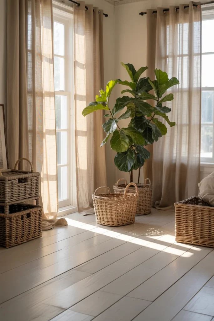 Farmhouse curtain ideas