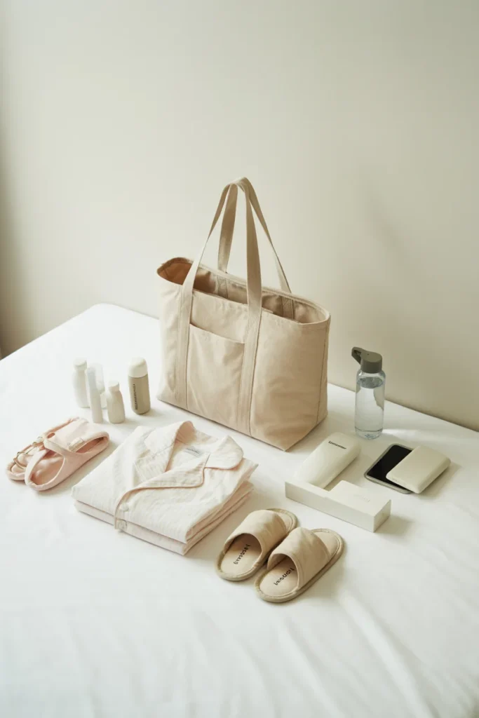 Hospital bag essentials kit