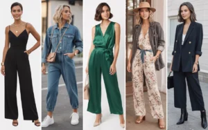 Jumpsuit outfit ideas