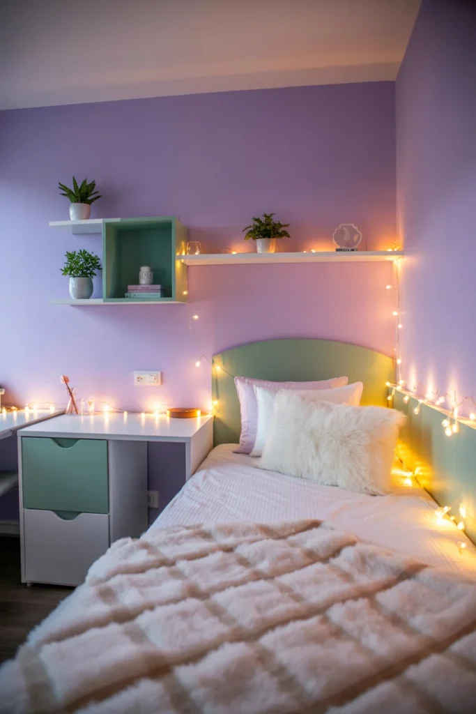 Lavender mint dorm palette