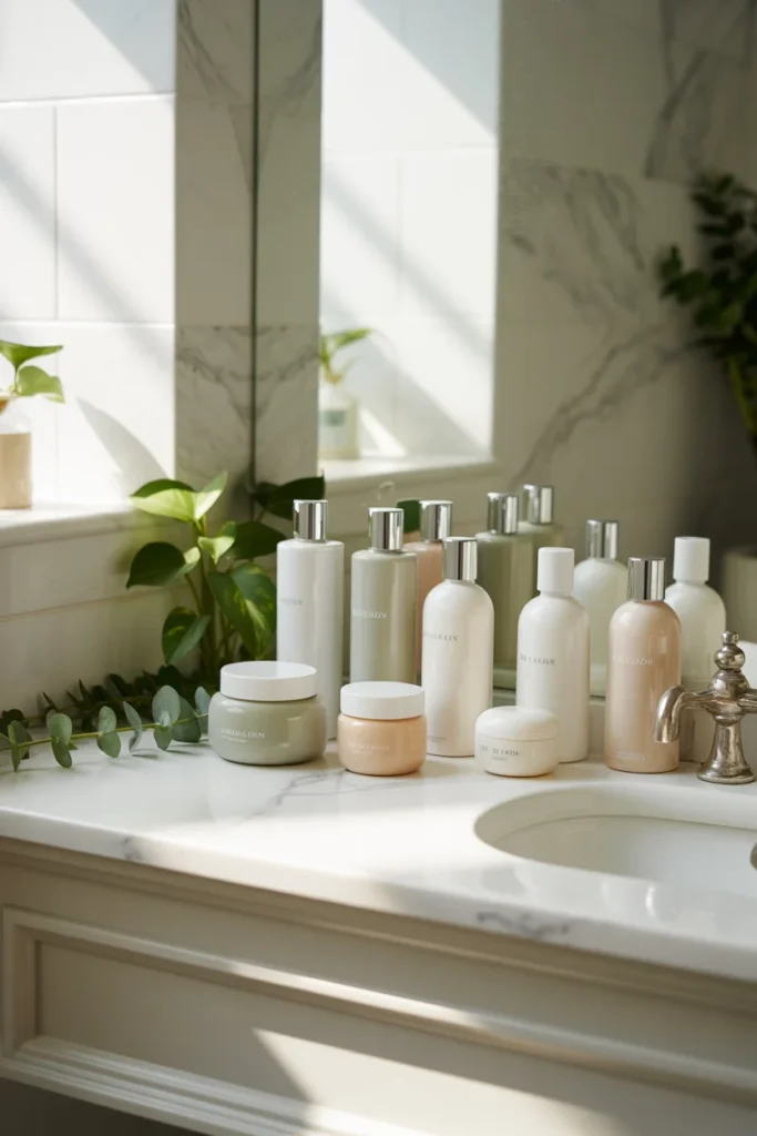 Luxury skincare set 50th birthday