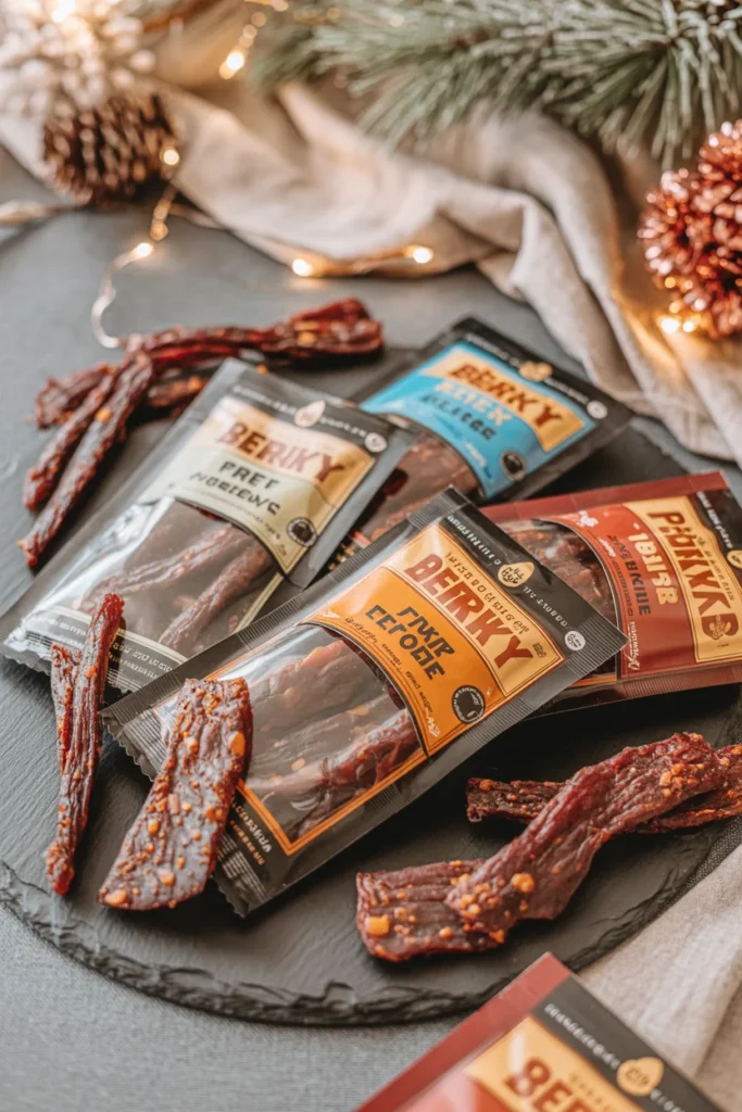 Men's stocking stuffer jerky