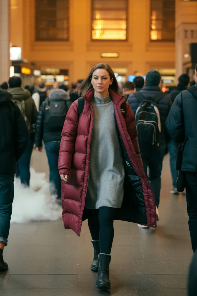 NYC commuter winter outfit