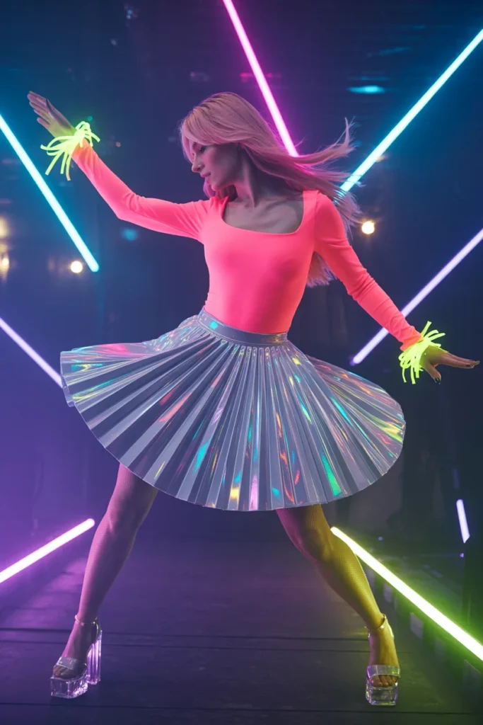 Neon Twice inspired look