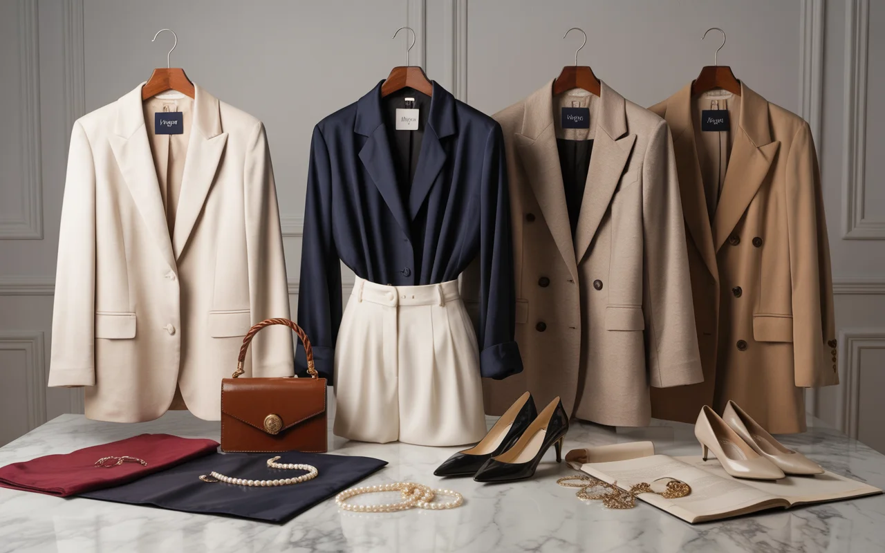 Old Money Outfits for Women Over 40