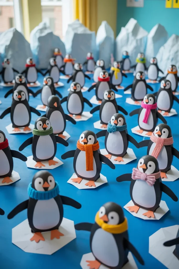 Penguin bulletin board display