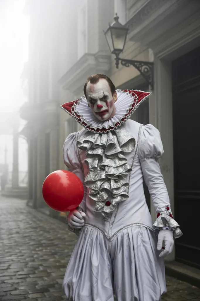 Pennywise scary clown outfit