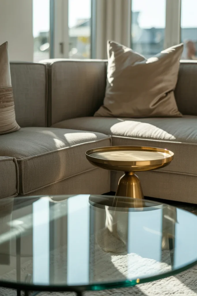 Space-saving living room furniture