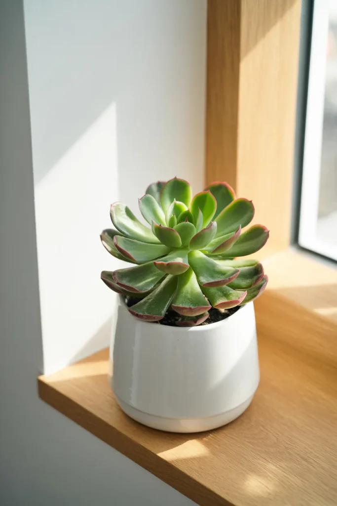 Succulent plant housewarming gift