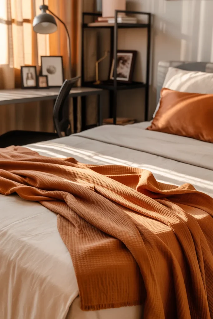 Terracotta Dorm Room Color Designs