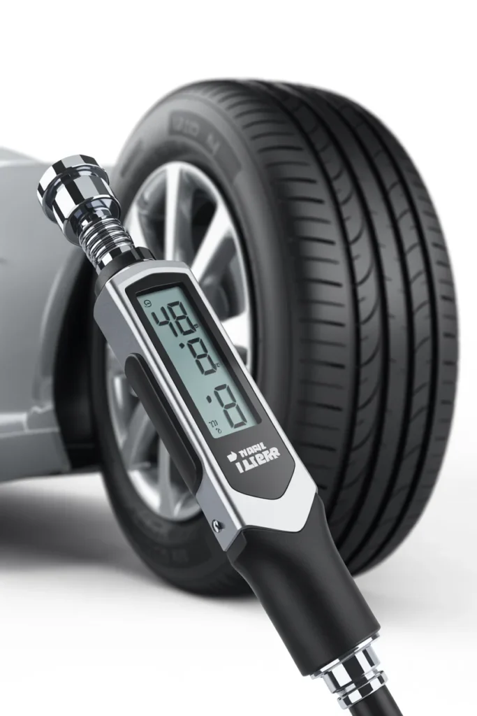 Tire gauge stocking stuffer