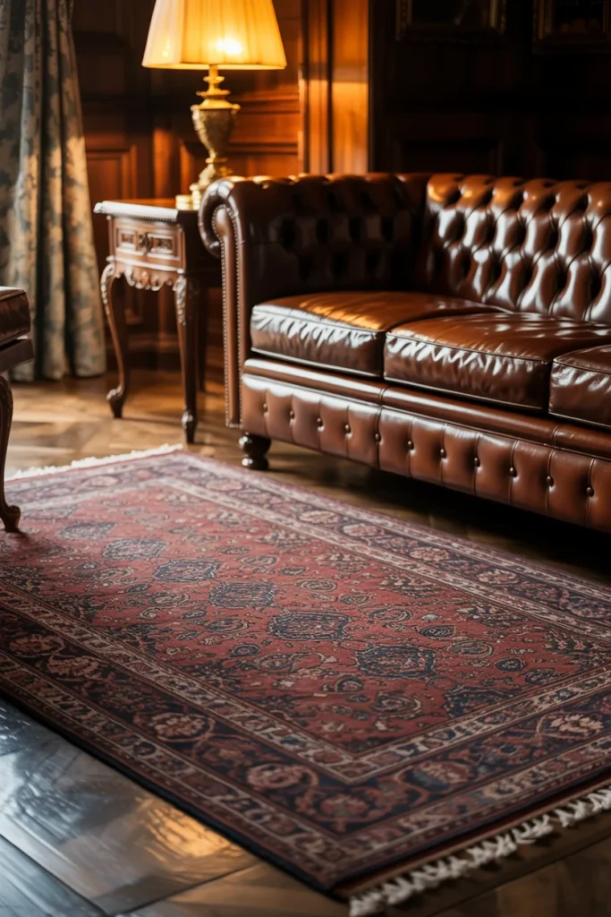 Traditional Persian carpet style