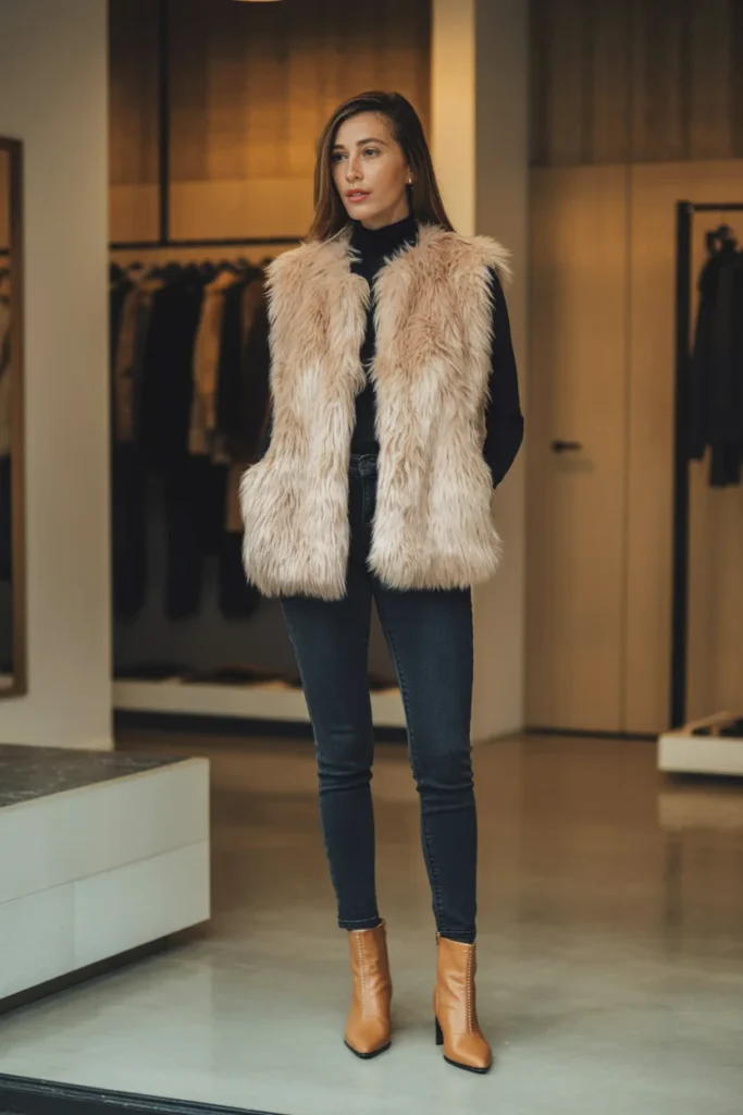 Transitional winter outfits