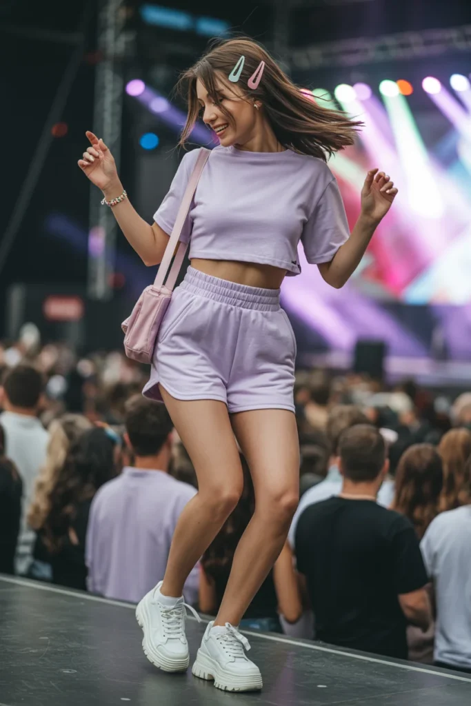 Twice concert pastel outfit