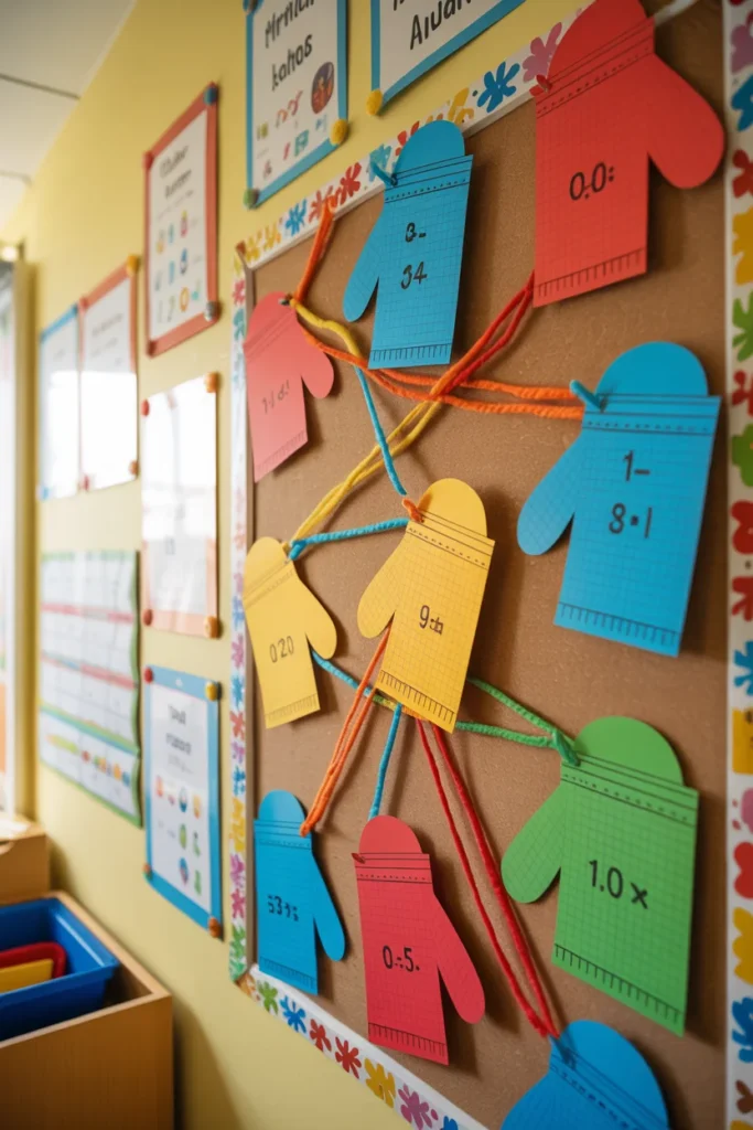 Winter bulletin board decorations