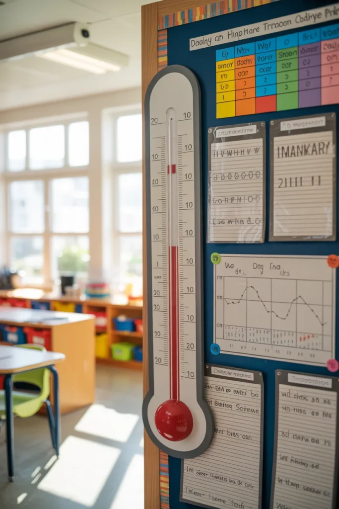 Winter classroom bulletin boards