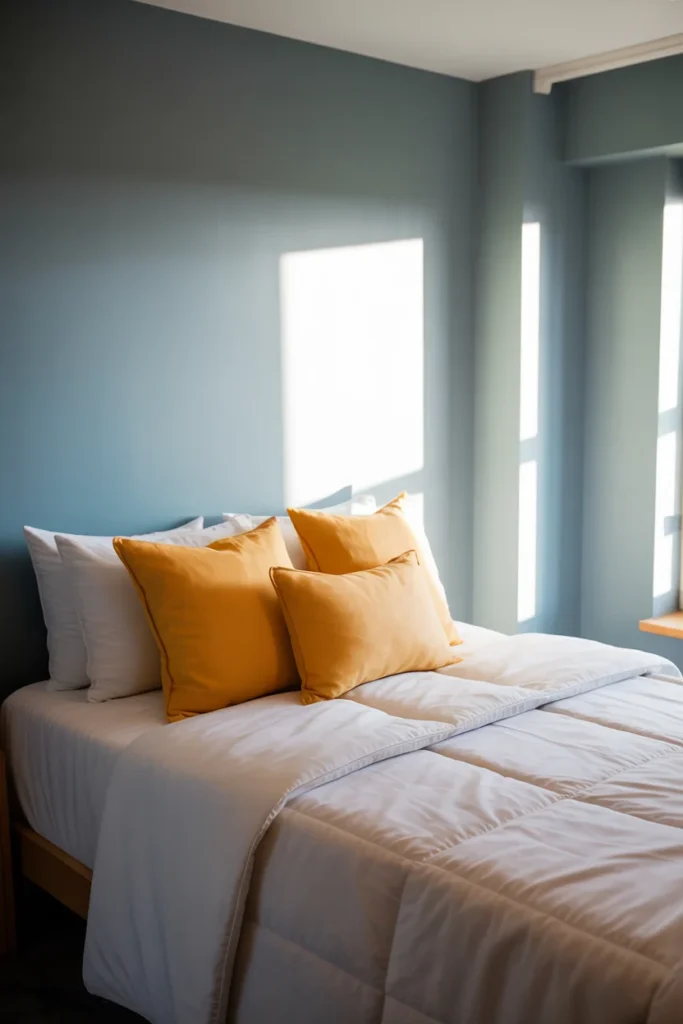 Yellow Gray Dorm Room Color Schemes