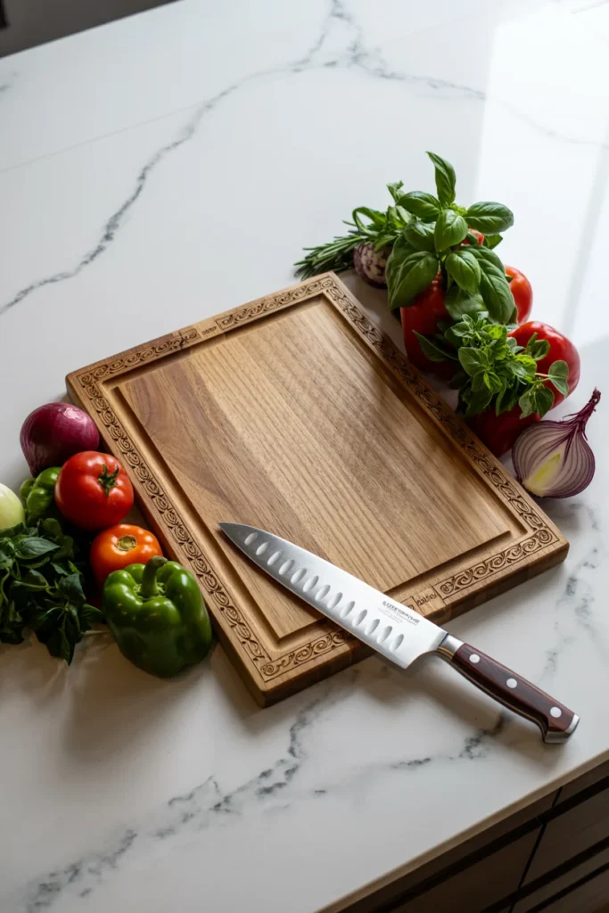 personalized cutting board gift