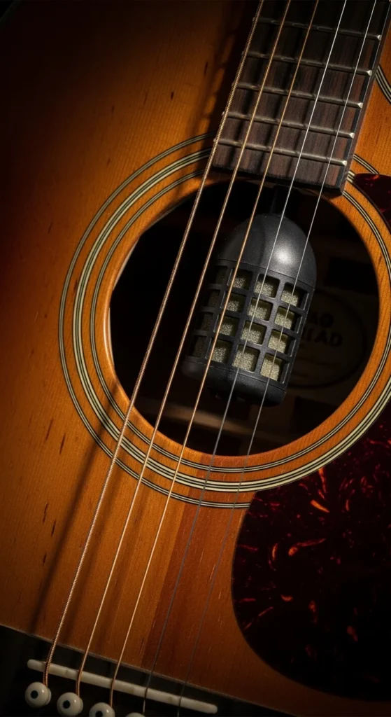 Acoustic guitar humidifier