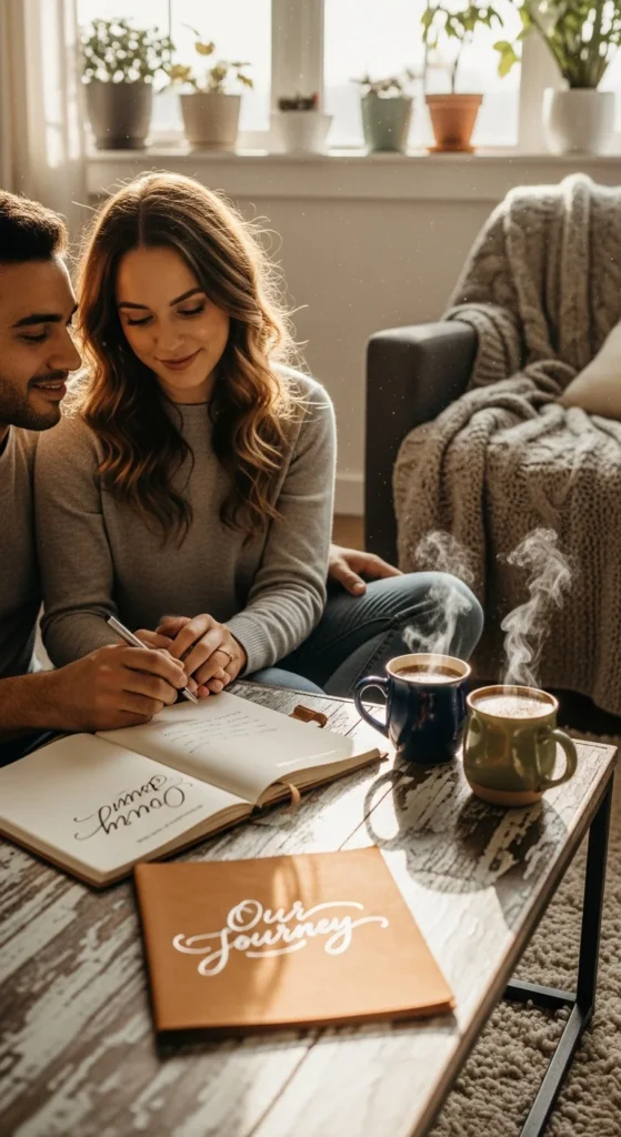 Anniversary journal for couples