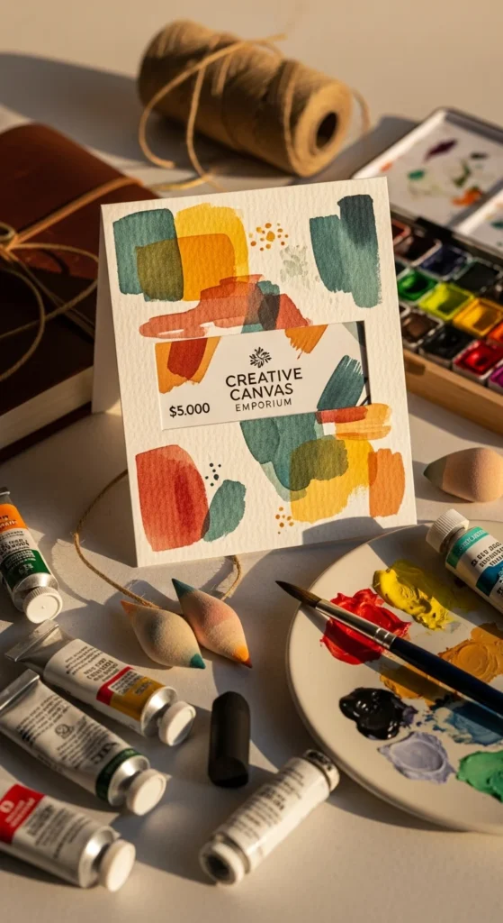 Art store gift cards