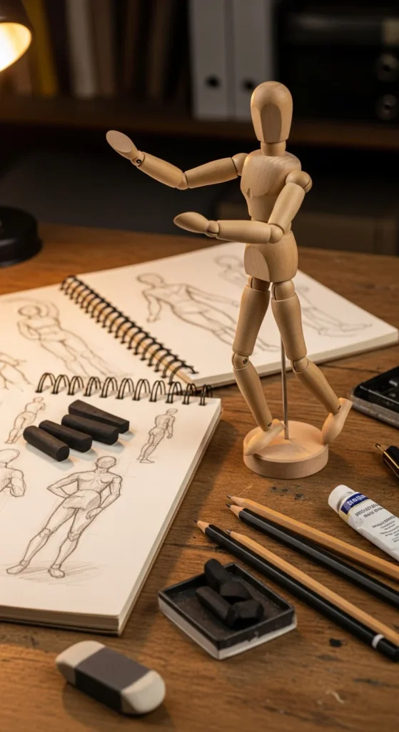 Artist mannequin gift