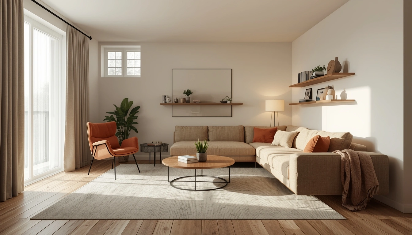 Awkward living room layout ideas