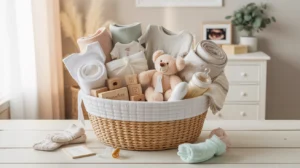 Baby shower gift basket ideas