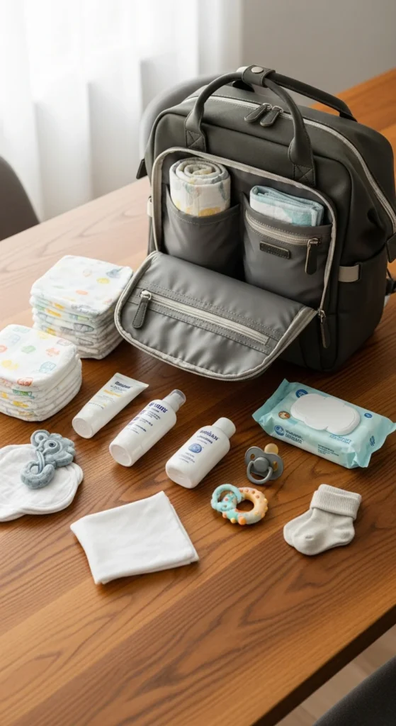 Baby travel basket