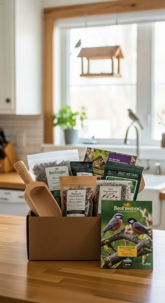 Backyard bird feeding subscription