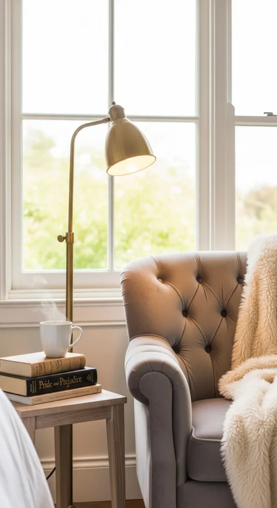 Bedroom seating nook ideas