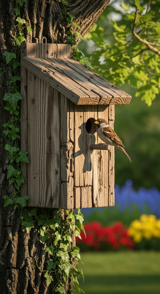 Bird house gifts wooden