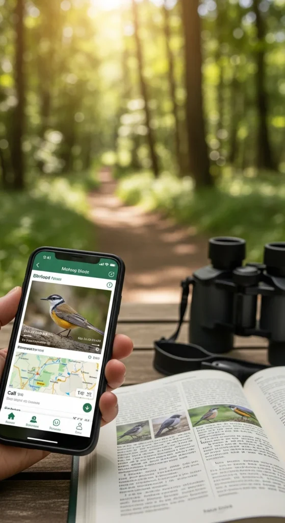 Bird watching accessories app