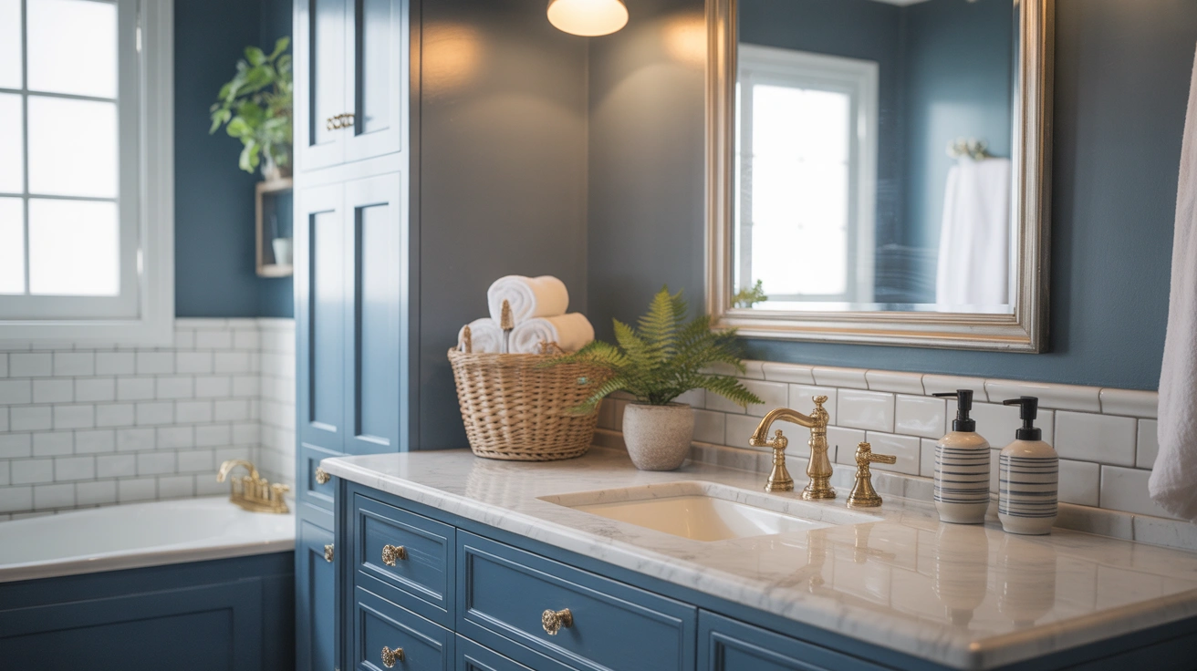 Blue bathroom decorating ideas