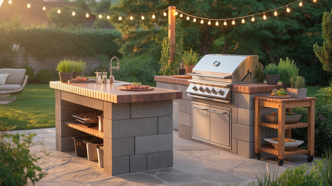 Cheap Simple Outdoor Kitchen Ideas
