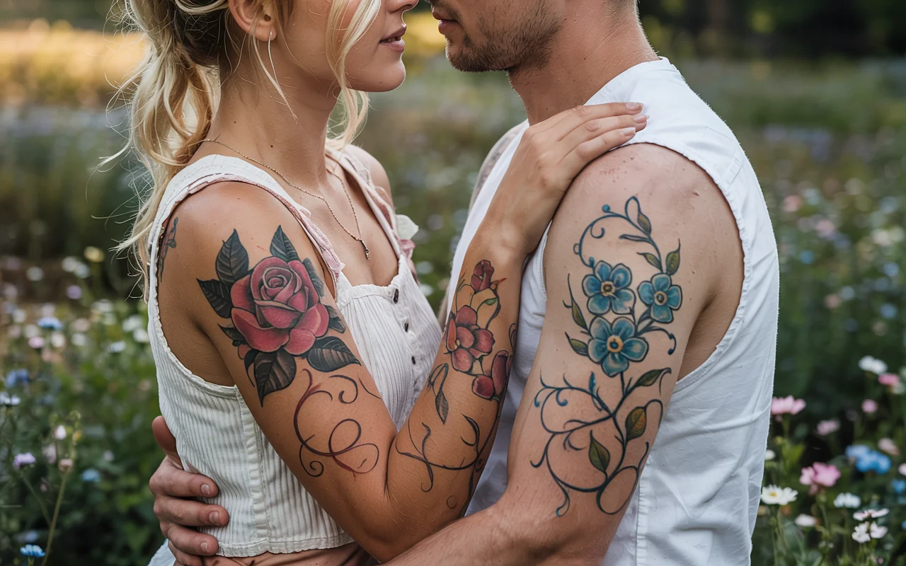 Couple matching tattoo ideas