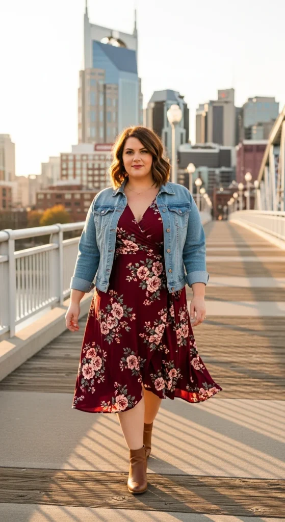 Curvy Nashville sundress outfit