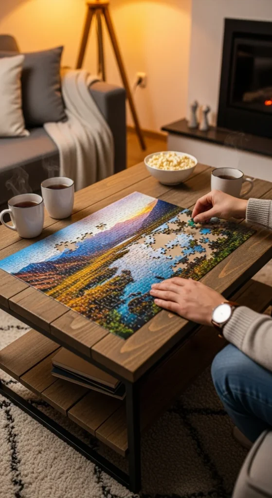 Custom photo puzzle Valentine gift