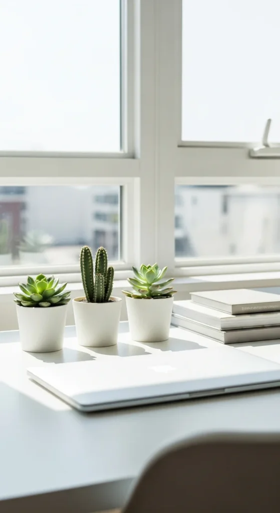 Desk plants graduation gift