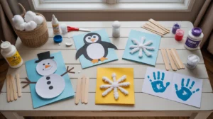 Easy winter crafts for toddlers