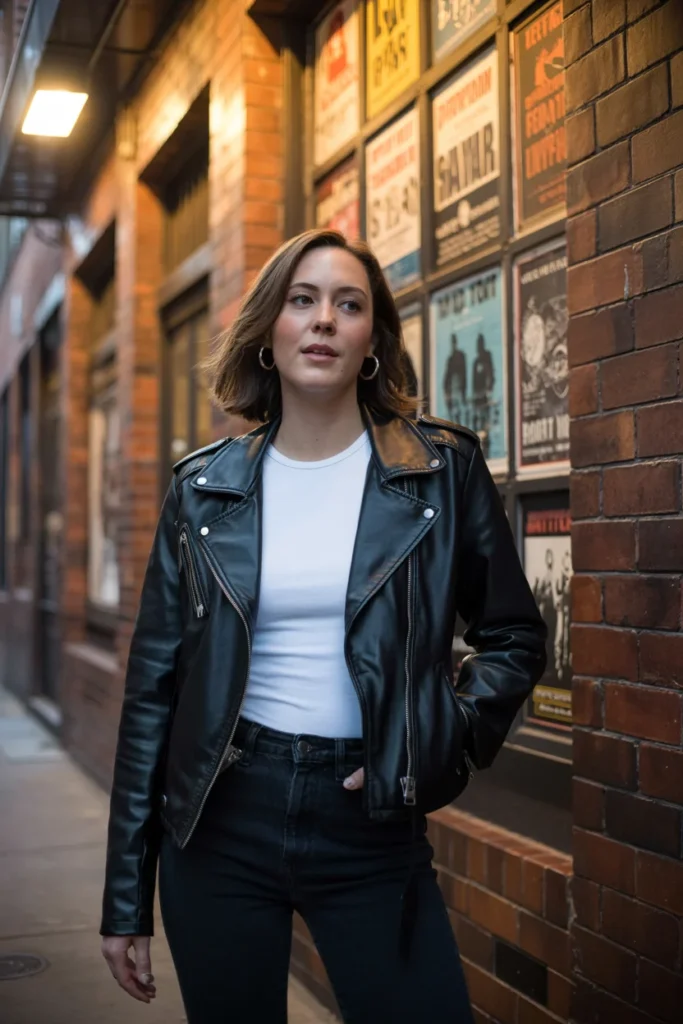 Edgy first date outfit