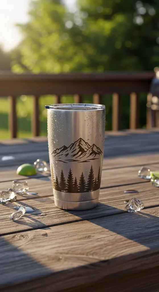 Engraved groomsmen tumbler gift