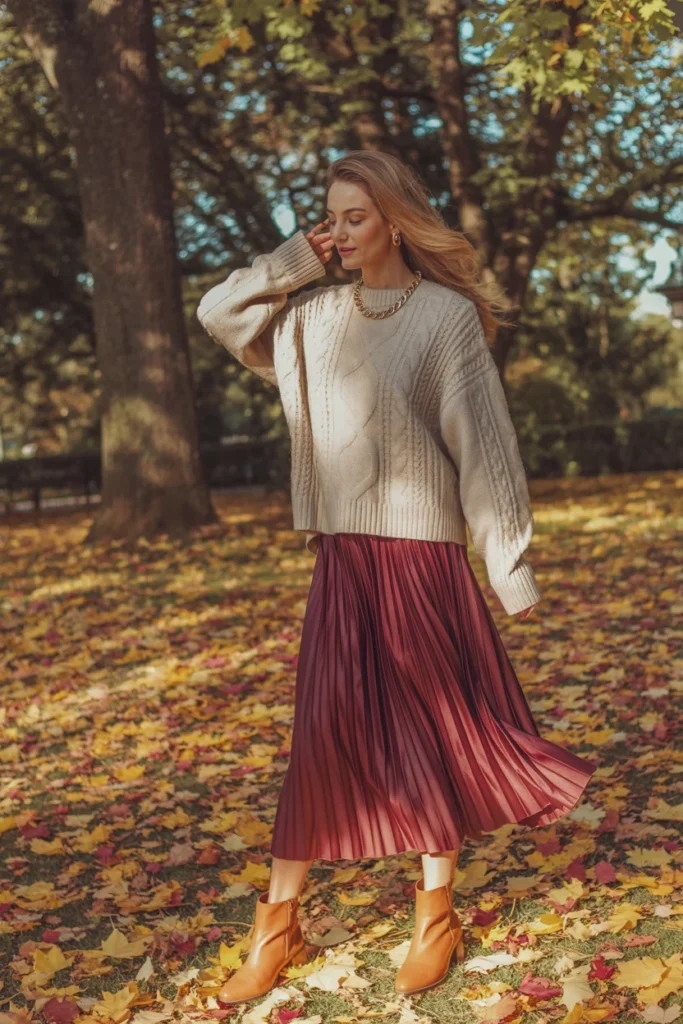 Fall first date outfit