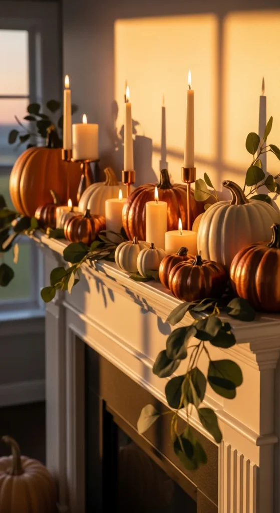 Fireplace mantel decorating ideas