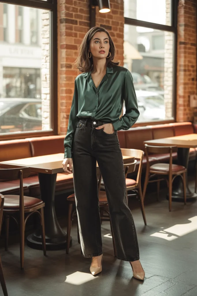 First date jeans outfit