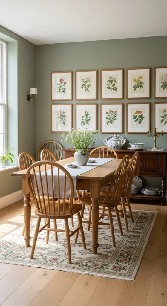 Framed botanical wall prints