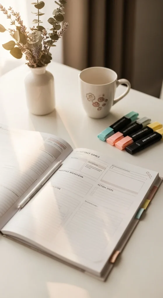 Goal planner graduation gift